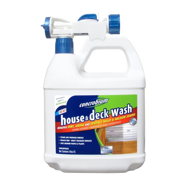 Krud Kutter Concrobium House and Deck Cleaner 68 oz Liquid 126056 Zoro